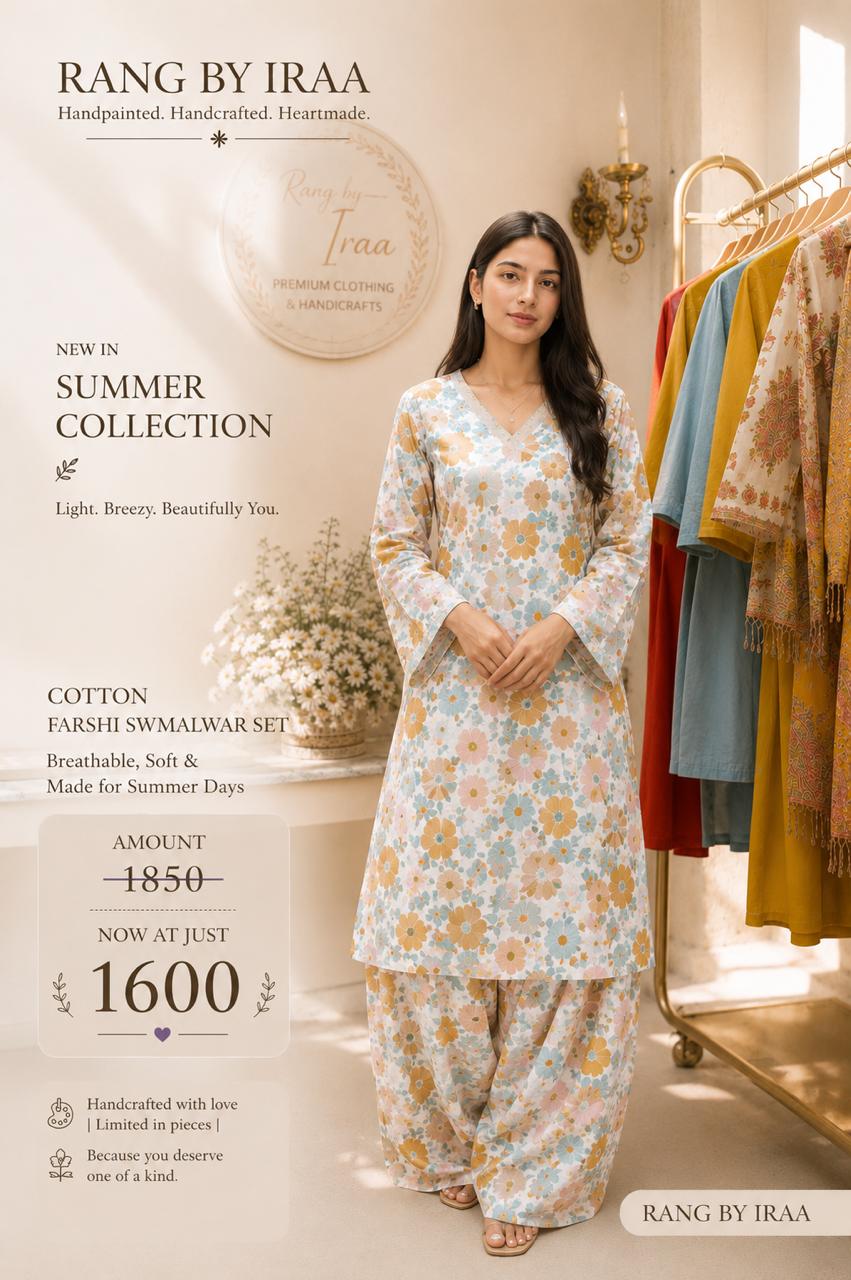 Phulwari — pastel floral summer set by Rang by Iraa